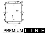 Radiator, engine cooling BEHR *** PREMIUM LINE ***