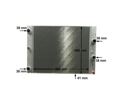 Radiator, engine cooling BEHR *** PREMIUM LINE ***, Image 10