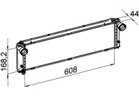 Radiator, engine cooling BEHR *** PREMIUM LINE ***