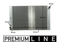 Radiator, engine cooling BEHR *** PREMIUM LINE ***