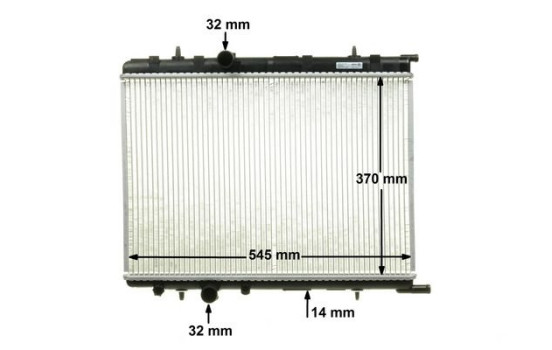 Radiator, engine cooling BEHR *** PREMIUM LINE ***, Image 7