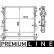 Radiator, engine cooling BEHR *** PREMIUM LINE ***, Thumbnail 2