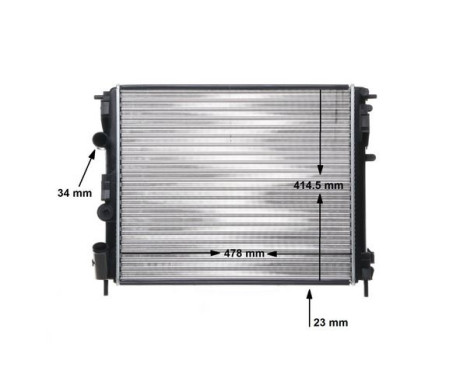 Radiator, engine cooling BEHR, Image 11