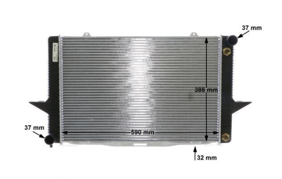 Radiator, engine cooling BEHR, Image 12