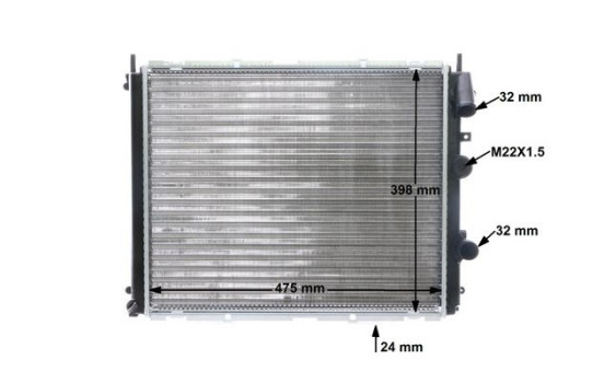 Radiator, engine cooling BEHR, Image 11