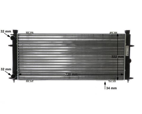 Radiator, engine cooling BEHR, Image 11
