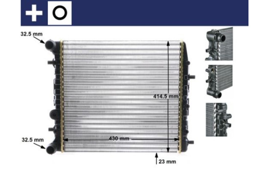 Radiator, engine cooling BEHR, Image 10