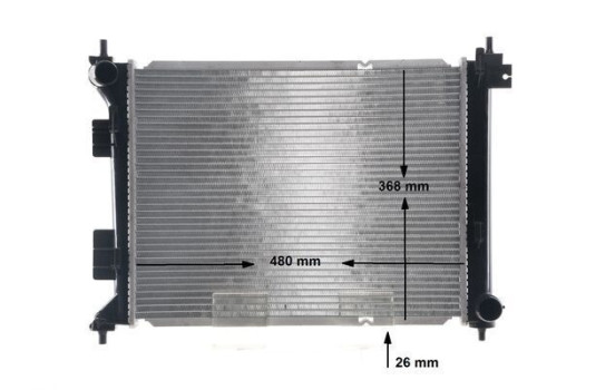 Radiator, engine cooling BEHR