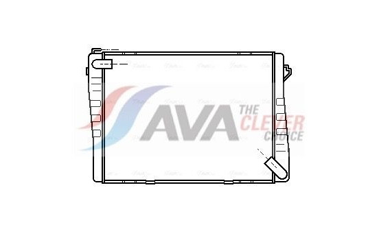 Radiator, engine cooling BW2007 Ava Quality Cooling