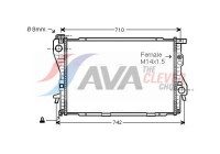 Radiator, engine cooling BW2176 Ava Quality Cooling
