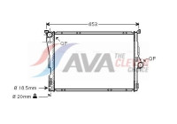 Radiator, engine cooling BW2304 Ava Quality Cooling