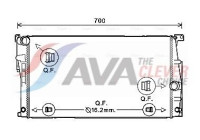 Radiator, engine cooling BW2447 Ava Quality Cooling