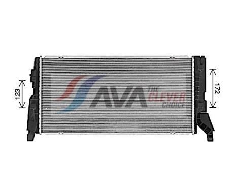 Radiator, engine cooling BW2588 Ava Quality Cooling