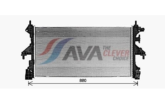 Radiator, engine cooling CN2320 Ava Quality Cooling