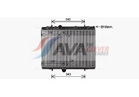 Radiator, engine cooling CN2334 Ava Quality Cooling
