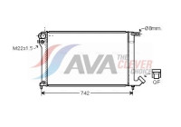 Radiator, engine cooling CNA2137 Ava Quality Cooling
