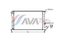 Radiator, engine cooling CNA2194 Ava Quality Cooling