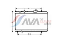 Radiator, engine cooling CNA2228 Ava Quality Cooling
