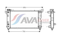Radiator, engine cooling CR2028 Ava Quality Cooling