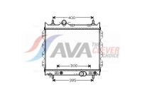 Radiator, engine cooling CR2072 Ava Quality Cooling