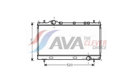 Radiator, engine cooling CR2101 Ava Quality Cooling