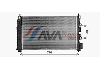 Radiator, engine cooling CT2081 Ava Quality Cooling