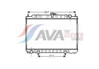 Radiator, engine cooling DN2240 Ava Quality Cooling
