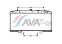 Radiator, engine cooling DN2246 Ava Quality Cooling