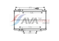Radiator, engine cooling DN2302 Ava Quality Cooling