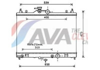 Radiator, engine cooling DN2375 Ava Quality Cooling