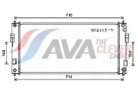 Radiator, engine cooling DN2391 Ava Quality Cooling