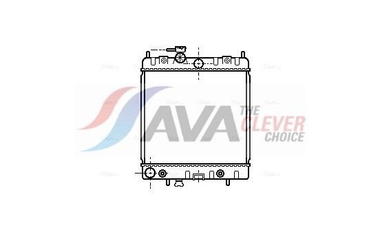 Radiator, engine cooling DNA2131 Ava Quality Cooling