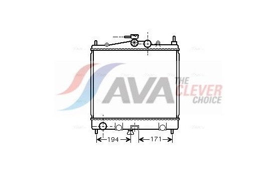 Radiator, engine cooling DNA2247 Ava Quality Cooling