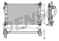 Radiator, engine cooling DRM01006 Denso