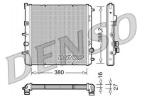 Radiator, engine cooling DRM07003 Denso