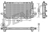 Radiator, engine cooling DRM10086 Denso