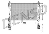 Radiator, engine cooling DRM13015 Denso