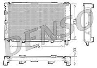 Radiator, engine cooling DRM17064 Denso