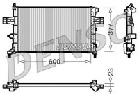 Radiator, engine cooling DRM20083 Denso