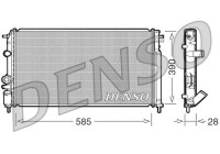 Radiator, engine cooling DRM23052 Denso