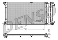 Radiator, engine cooling DRM23098 Denso