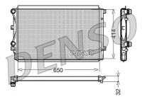 Radiator, engine cooling DRM32015 Denso