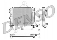 Radiator, engine cooling DRM33021 Denso