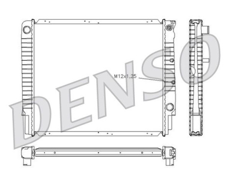 Radiator, engine cooling DRM33036 Denso