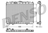 Radiator, engine cooling DRM46004 Denso