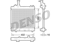 Radiator, engine cooling DRM47026 Denso