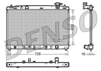 Radiator, engine cooling DRM50041 Denso