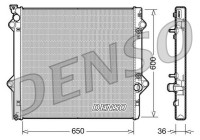 Radiator, engine cooling DRM50049 Denso