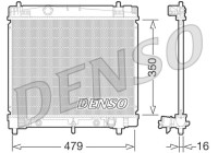 Radiator, engine cooling DRM50070 Denso