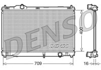 Radiator, engine cooling DRM51008 Denso